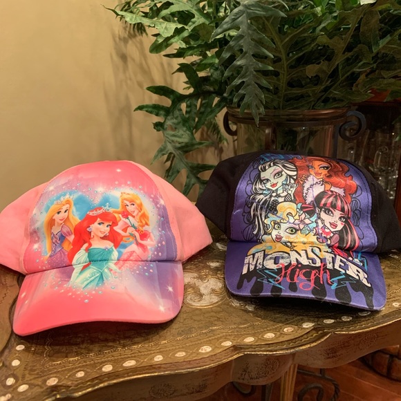 Disney Other - Two Kids Ballcaps
